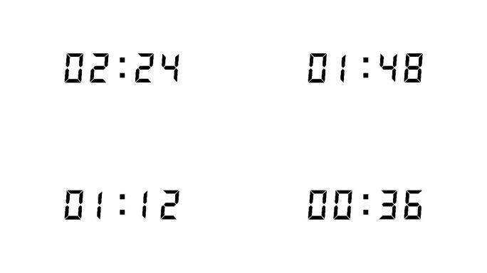 4K液晶电子数字三分钟倒计时