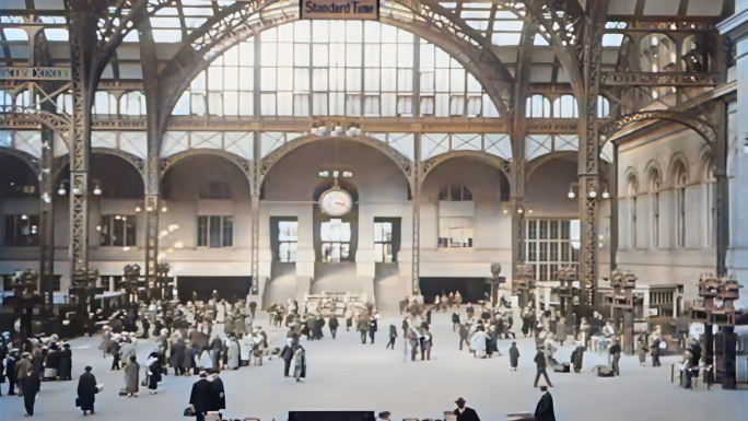 1950年老火车站纽约老宾车站