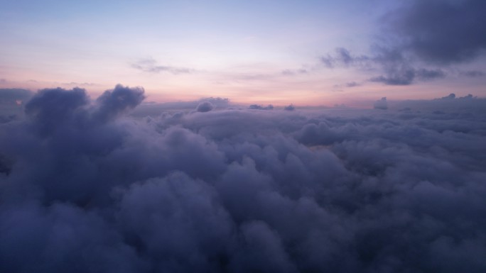 5K航拍云层之上/壮美云海风景-第2篇