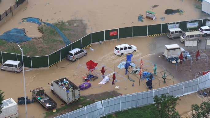 郑州暴雨城市内涝