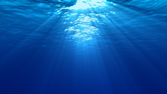 透进水下的光