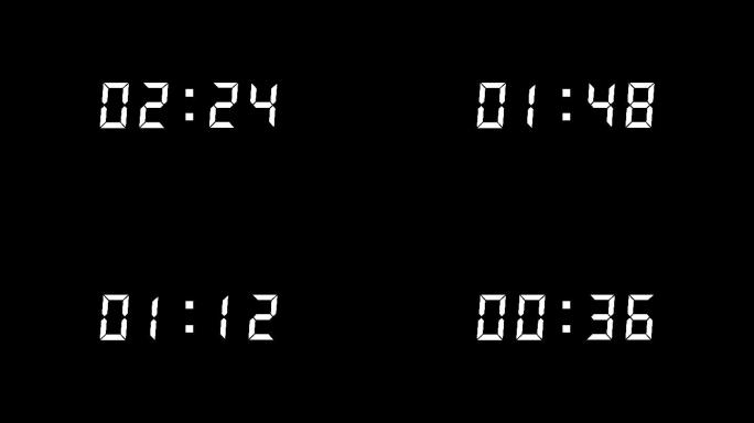 4K液晶电子数字三分钟倒计时