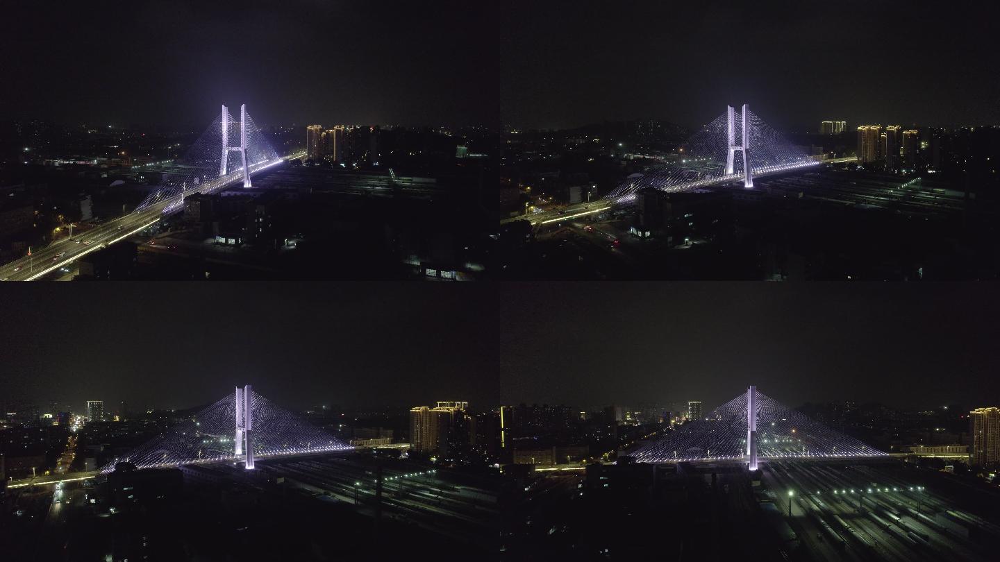 徐州和平大桥液晶航拍