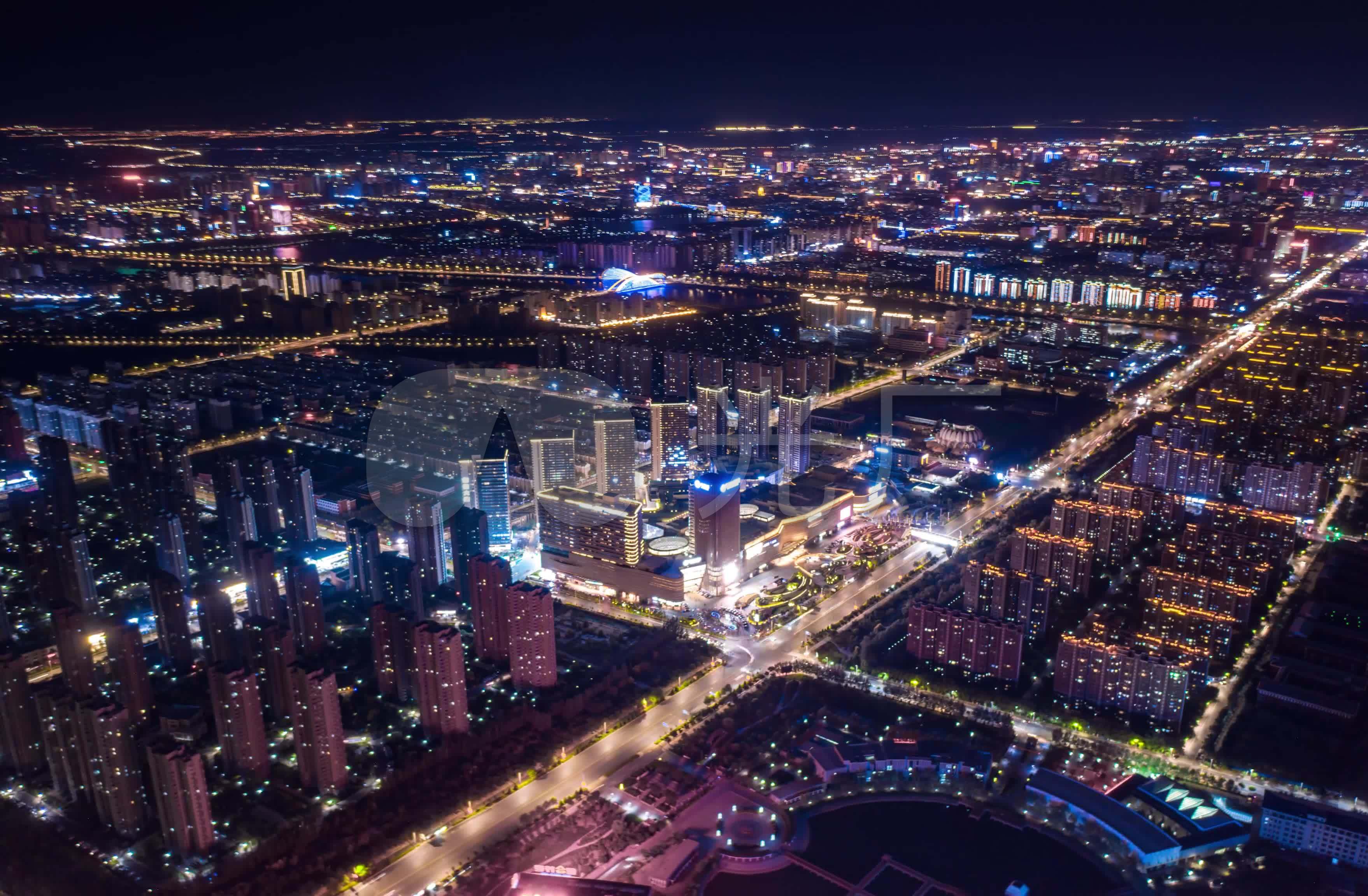 银川夜景航拍延时——道路城市_4096X2160_高清视频素材下载(编号:6179065)_实拍视频_光厂(VJ师网) www.vjshi.com