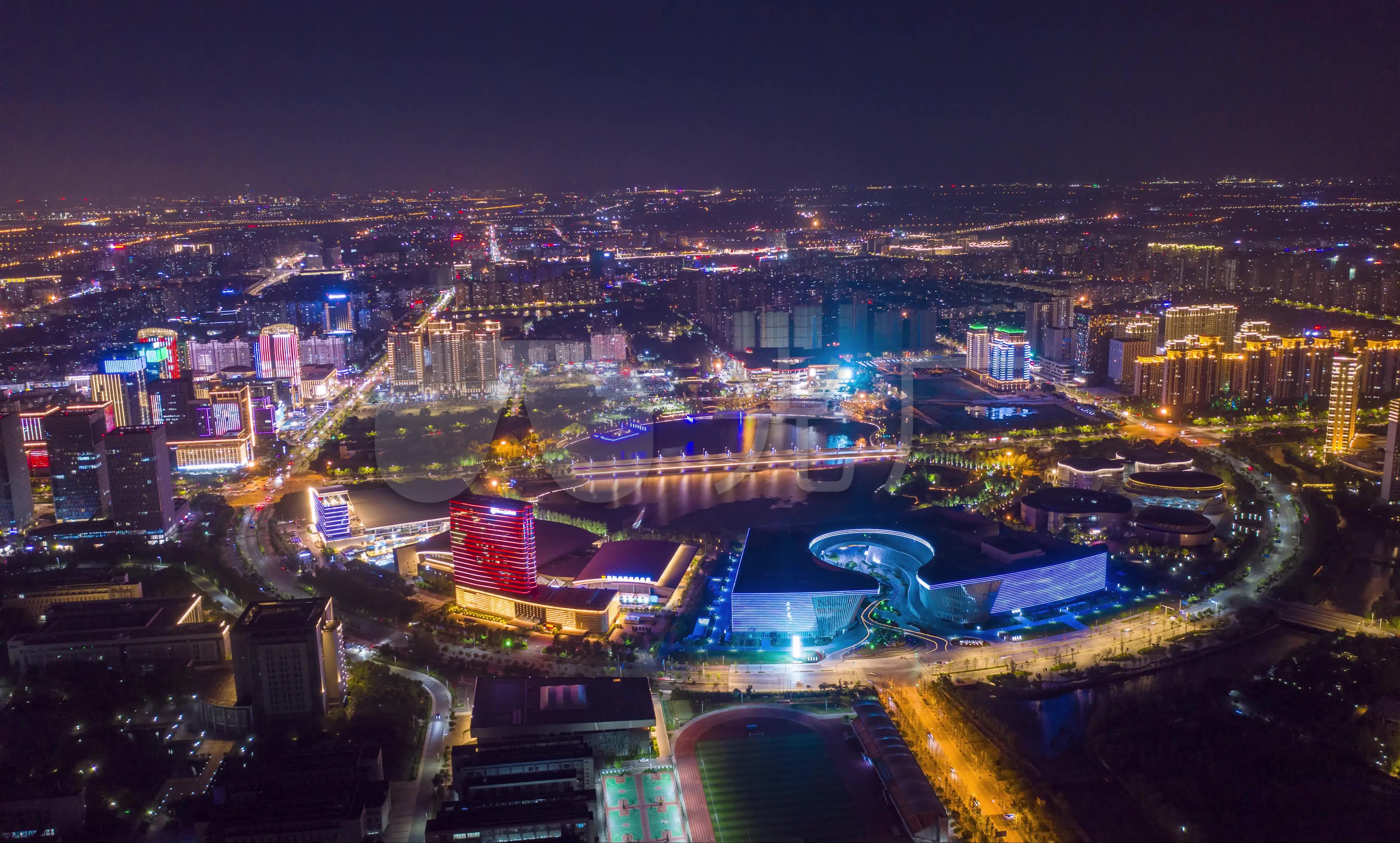 扬州东关街夜景高清图片下载-正版图片500819708-摄图网