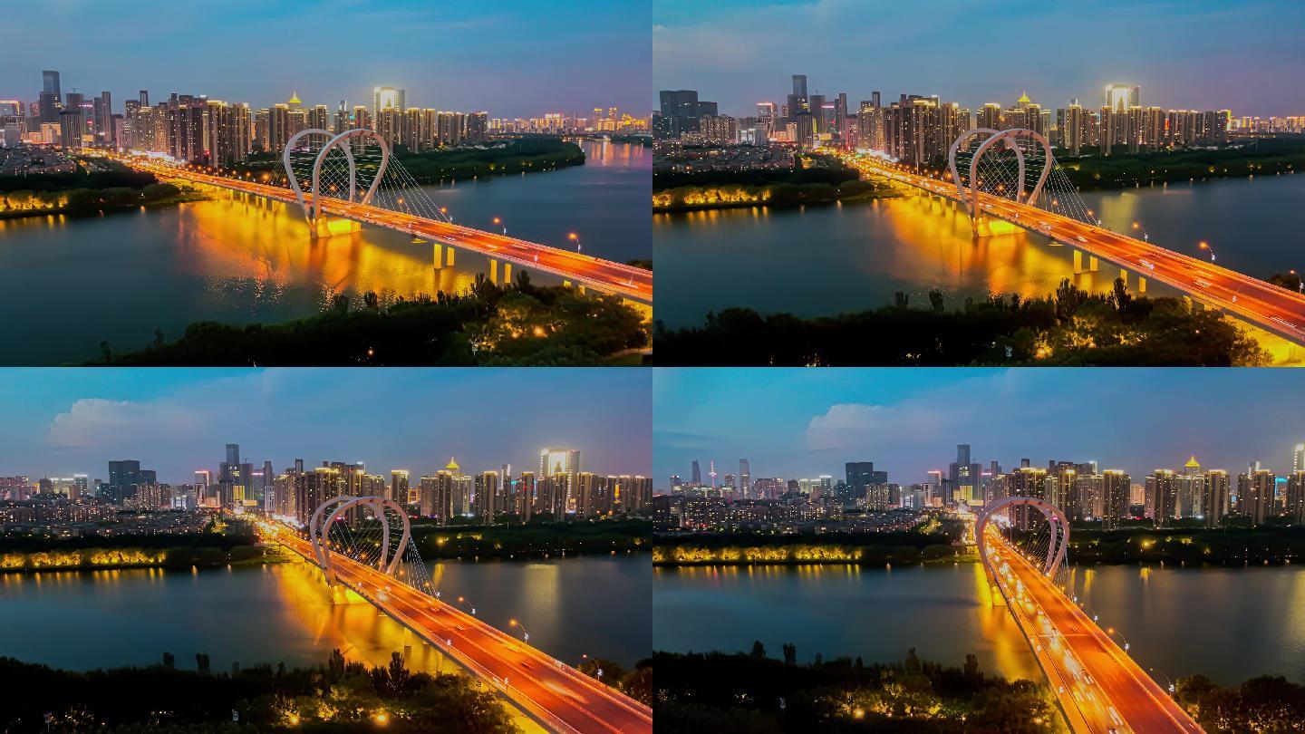 【城市桥梁动态延时】三好桥夜景延时摄影
