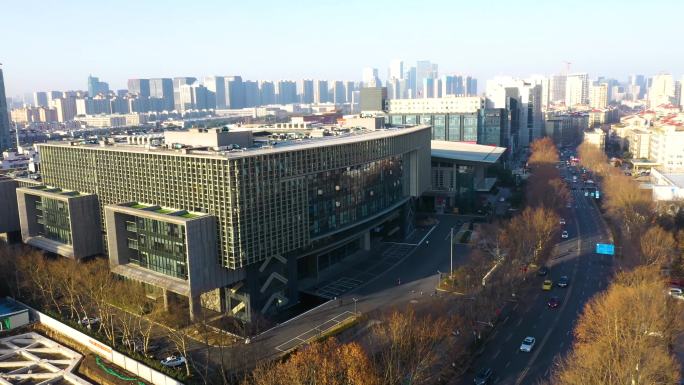 南京政务服务中心航拍