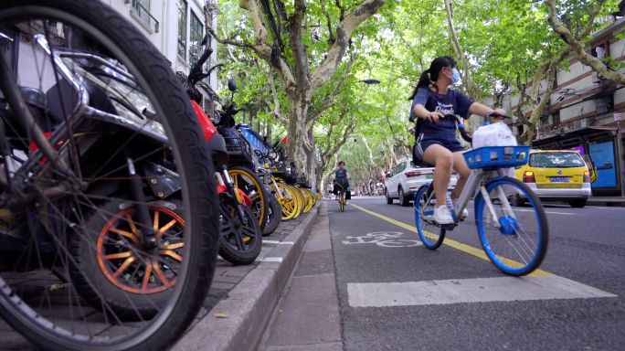 共享单车-绿色出行节能环保