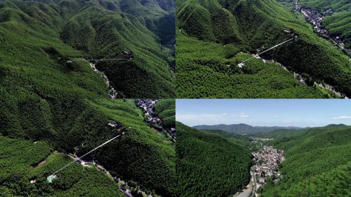 浙江安吉中国大竹海航拍