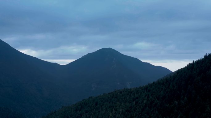 高端山脉风景拍摄4K