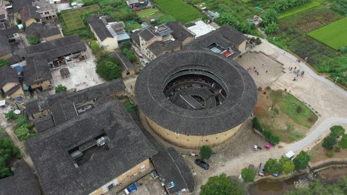 云水谣拍摄地 土楼建筑