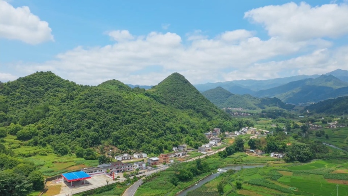 【可商用】广东清远农村新农村山区乡村建设