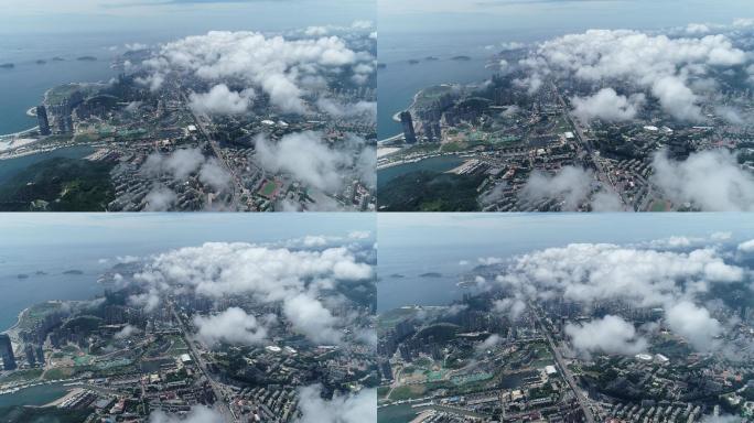 大连高新园区平流雾万达广场锦辉黄埔路