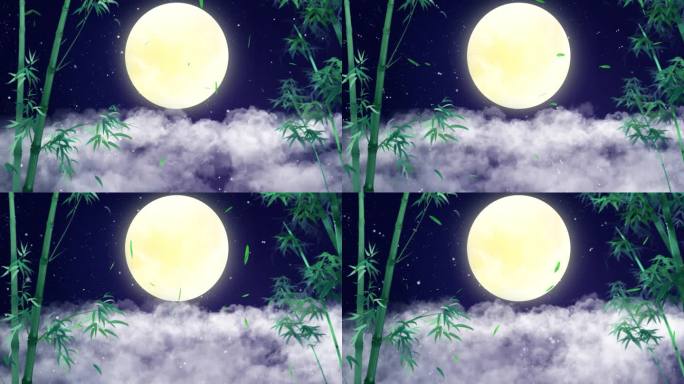月光下的凤尾竹-纯音乐
