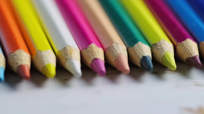 彩色铅笔-特写