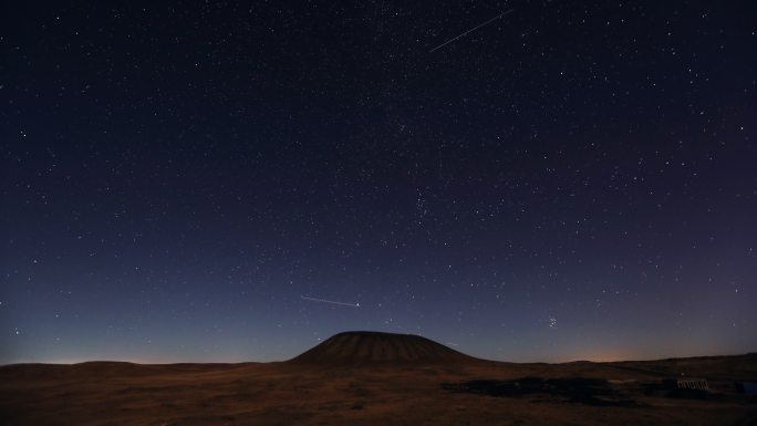 乌兰哈达火山星空延时