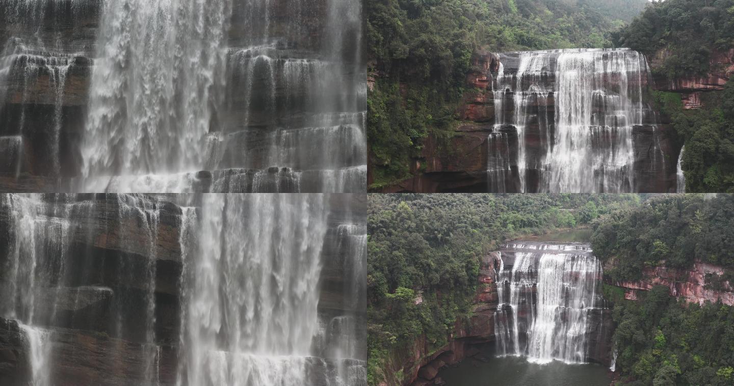 贵州省赤水大瀑布 4K实拍素材