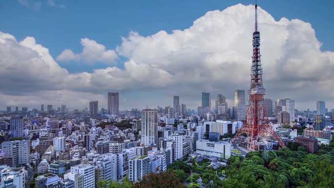 12组东京 地标 视频素材  东京奥运