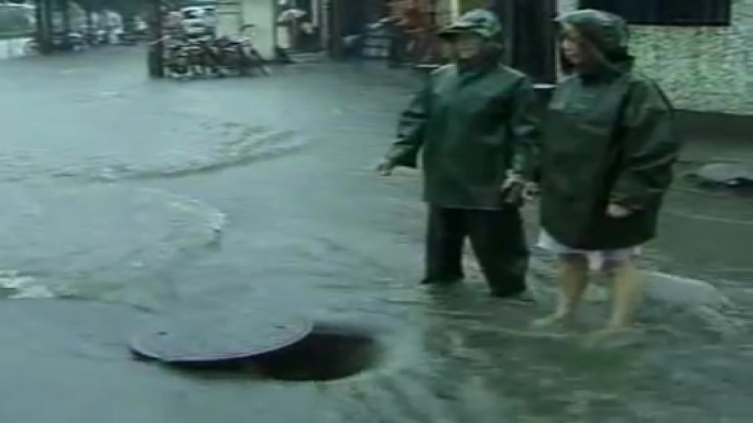80年代洪涝灾害