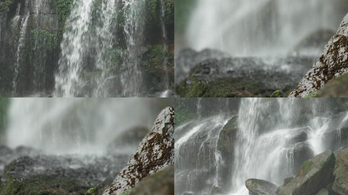 贵州省赤水市四洞沟瀑布 4K实拍素材