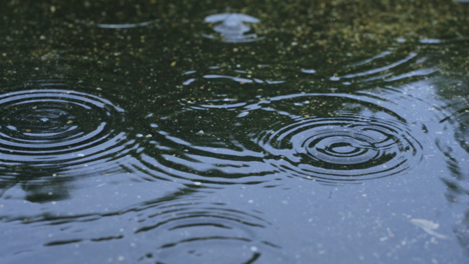 11234 下雨屋檐下的雨暴雨小雨