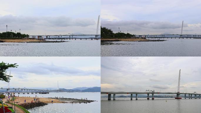直通香港的深圳湾大桥