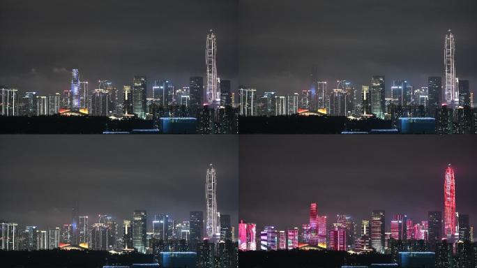 深圳中心区夜景灯光秀