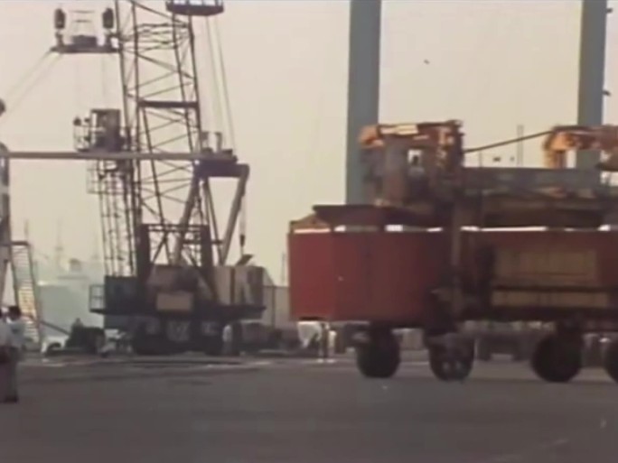 80年代改革开放港口运输