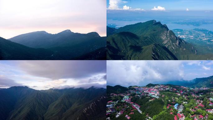 4K航拍大美庐山风光延时