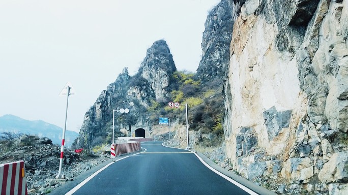 盘山路开车