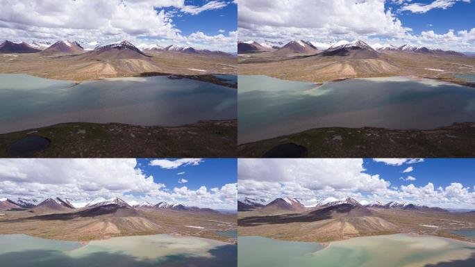 航拍唐古拉山口 巴斯错鄂湖延时摄影5K