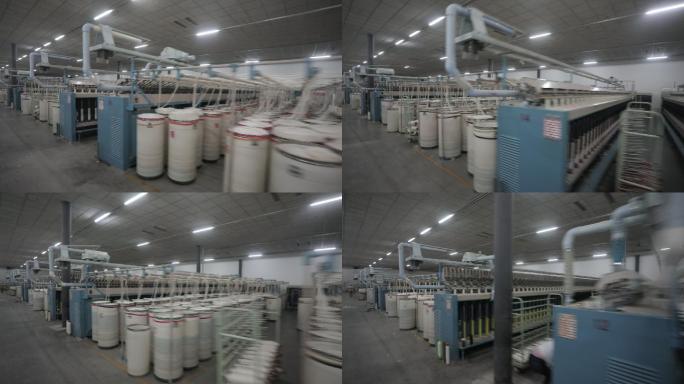 纺织厂 毛线 棉线 工业 实 编织 纺锤
