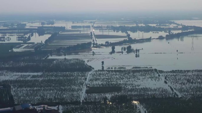 郑州暴雨后洪涝