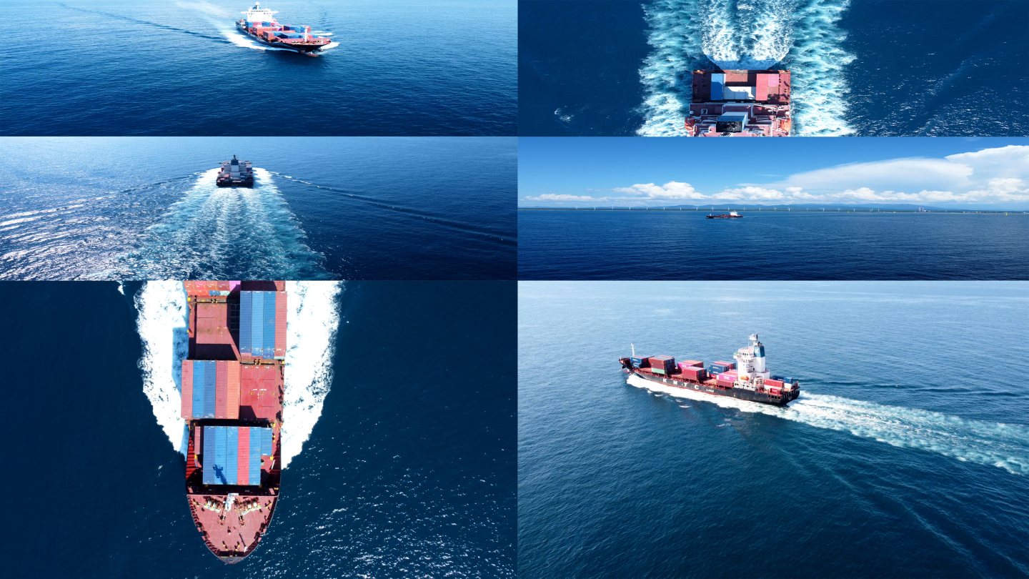 国际集装箱货轮、货运飞机远洋物流运输、货运运输、海运照片摄影图片_ID:159316884-Veer图库