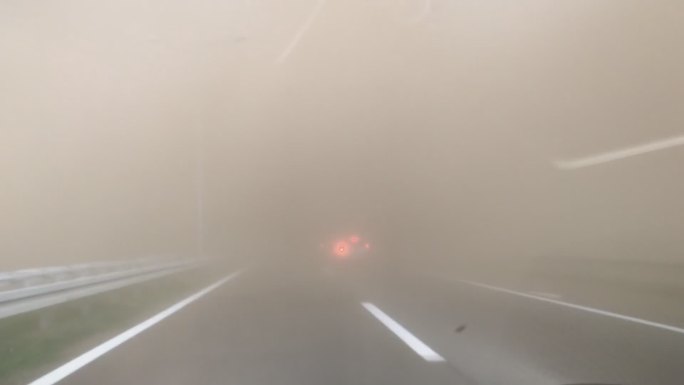 回家路 风景 暴风雨