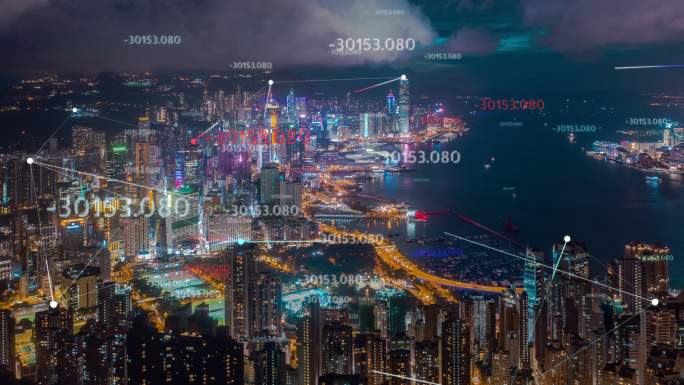 鸟瞰香港与数据网络连接技术