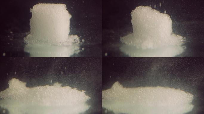 溶于水的糖溶解方糖融化化开