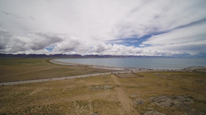 纳木错湖 悟2X7 DLogo灰片 4k