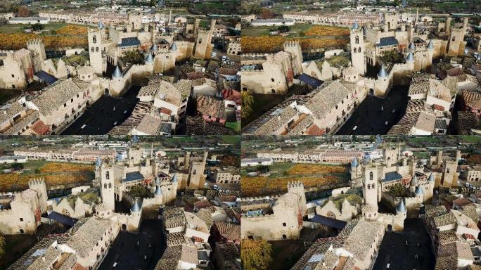 奥利特城市景观鸟瞰图