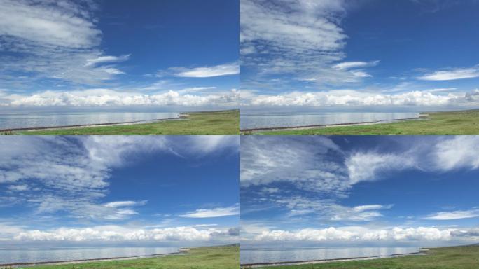 青海湖延时摄影