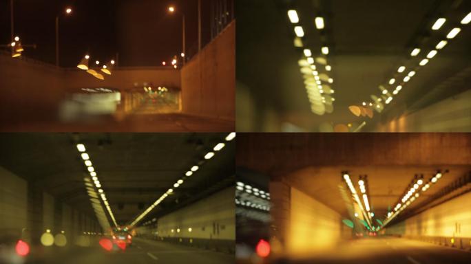夜景 隧道