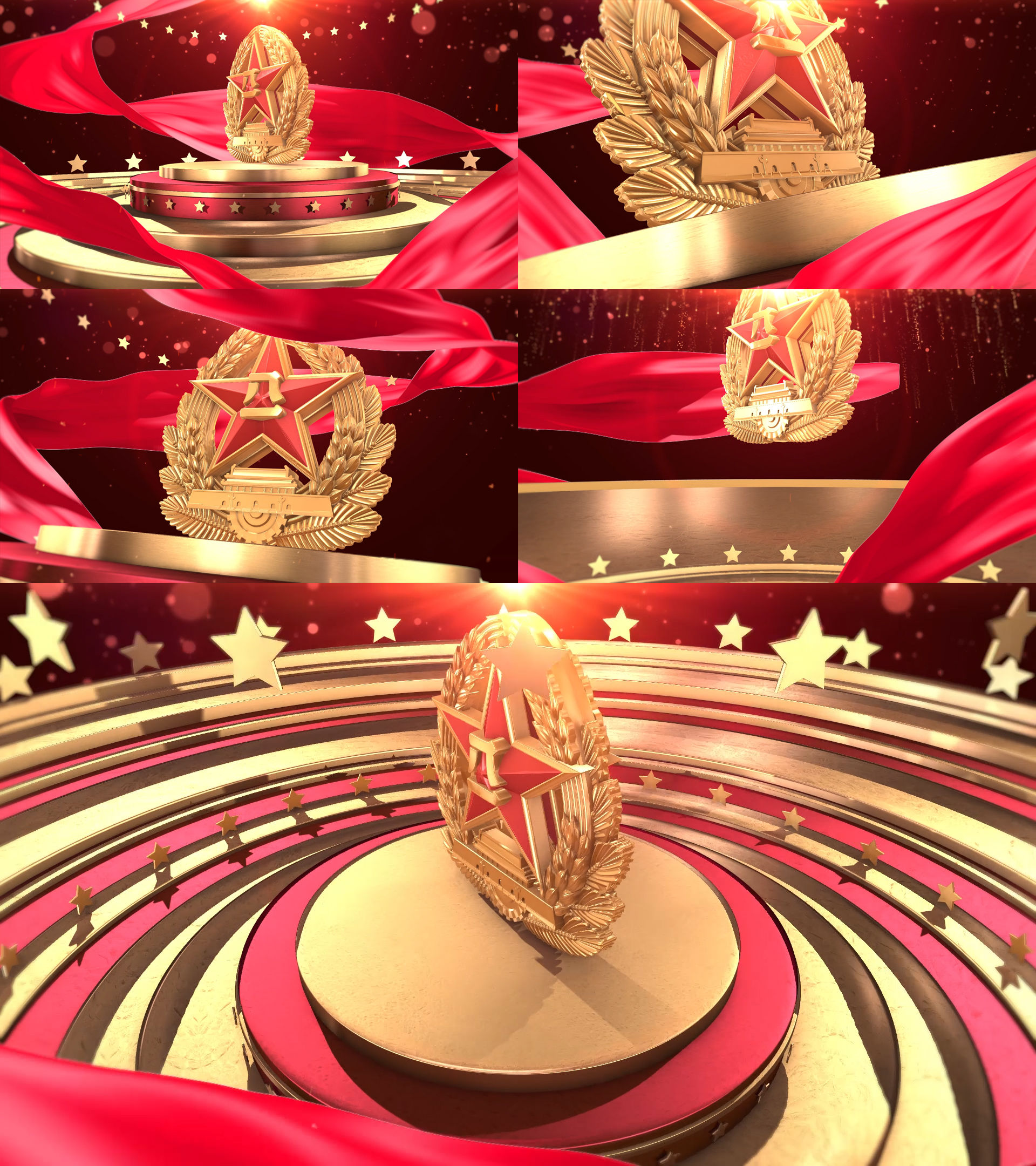 八一片头_ae模板下载(编号:6212958)_ae模板_vj师网 www.vjshi.com