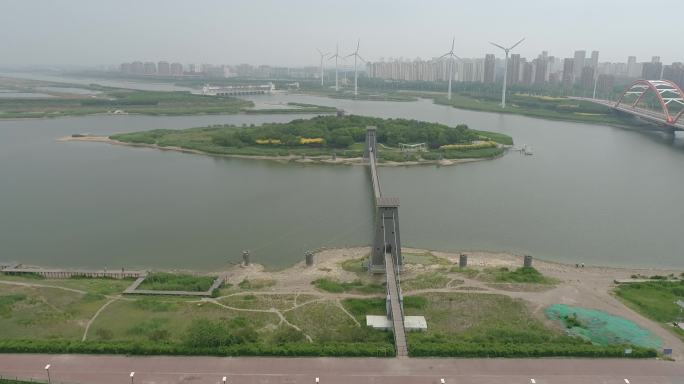 天津北三河郊野公园4K航拍