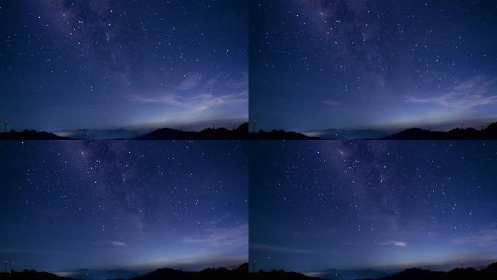 星空星河延时实拍