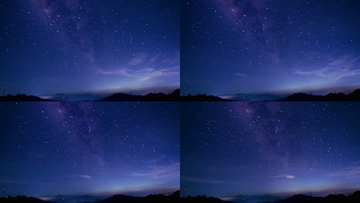 星空星河延时实拍