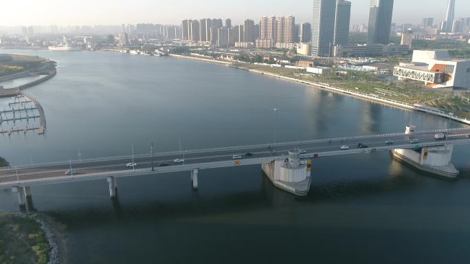 天津海河开启桥