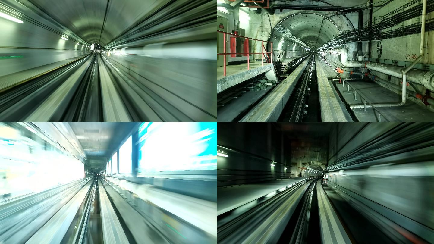 【原创】广州地铁隧道延时拍摄4K