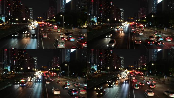 【原创】广州CBD夜景 情感车流 4K