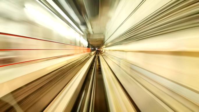 【原创】广州地铁隧道穿越感延时拍摄