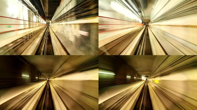 【原创】广州地铁隧道穿越感延时拍摄